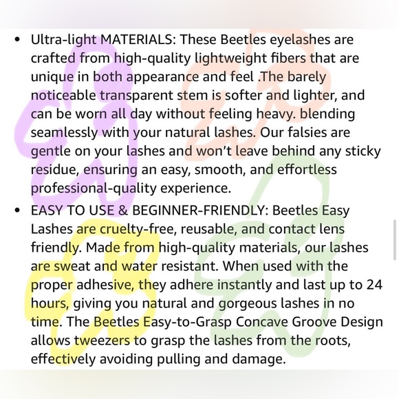 Easy False Eyelashes Zero Gravity Collection 5 pairs of Mixed with Tweezers - Picture 12 of 14